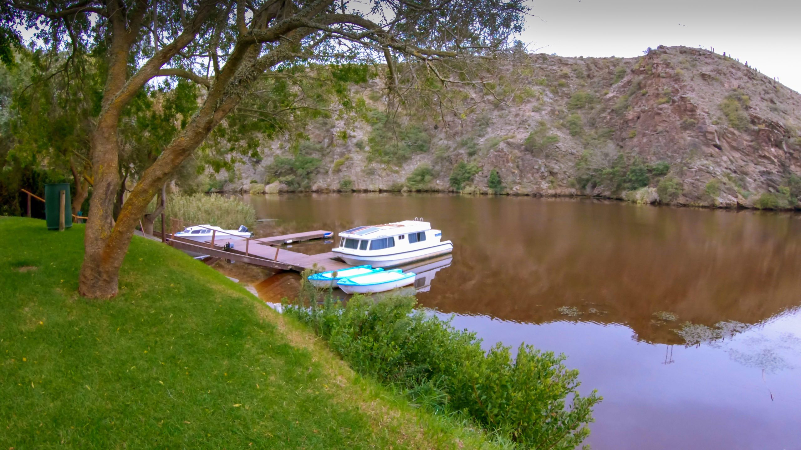 Hausboote auf dem Breede River